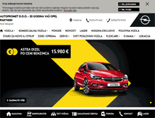 Tablet Screenshot of opel.autopromet.rs